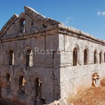 Baqirha in the Jebel Barisha — southwest front of the West Church AD 416