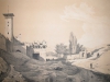 Laborde's depiction of Bab Shari, Damascus 1837