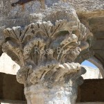 windswept acanthus capital in the courtyard of the Great Mosque at Maarat al-Numan